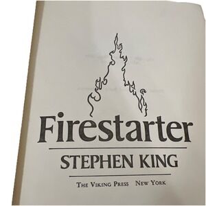 Fire-Starter by Stephen King - Hardcover‎ - 1980